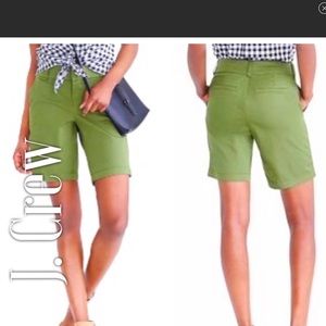 J.CREW CITY FIT CHINO CLASSIC TWILL SHORTS(Sz6)